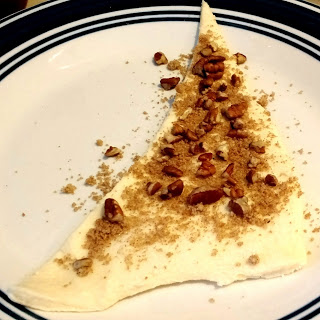 Since I didn't personally eat all of the rolls, I couldn't tell you what ratio of nuts to roll works best, so just wing it based on how much you like nuts, I guess. They add a nice crunch.