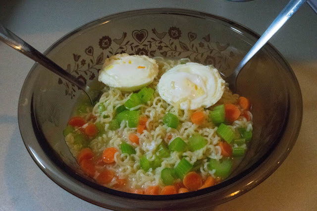 It's like homemade chicken noodle soup! It's like homemade chicken noodle soup!