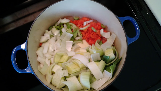...and toss them in a pot!