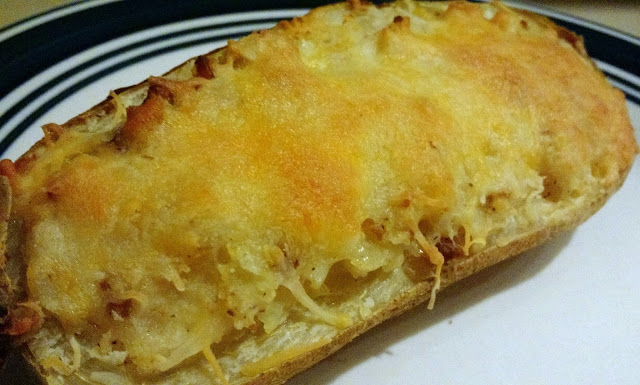 The finished potato