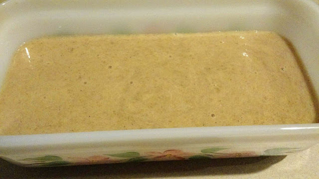 It may not look super exciting right now, but let it chill in the freezer for an hour and change...