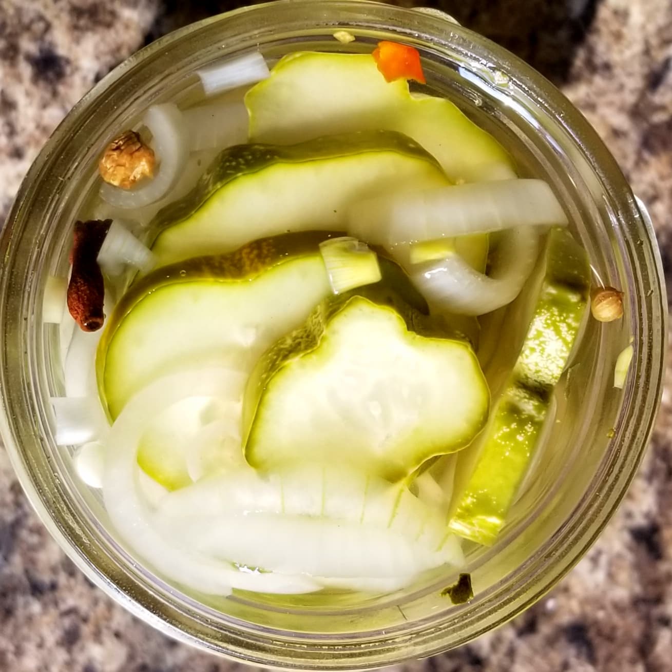 Sweet Onion Pickles